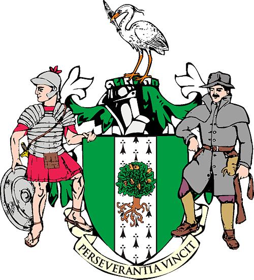 Arms (crest) of Lincolnshire - Parts of Kesteven