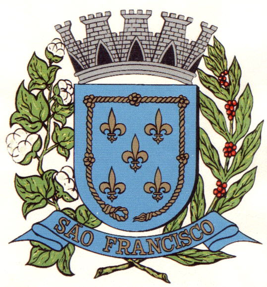 Arms of São Francisco (São Paulo)