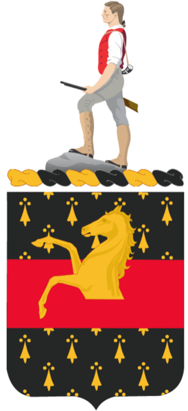 Coat of arms (crest) of the 309th Cavalry Regiment, US Army