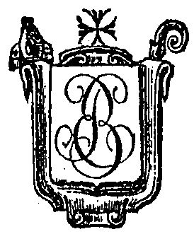 Arms of Etienne-Alexandre-Jean-Baptiste-Marie Bernier