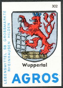 Wappen von Wuppertal/Coat of arms (crest) of Wuppertal