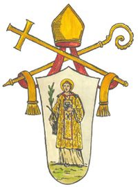 Arms (crest) of Diocese of Biella
