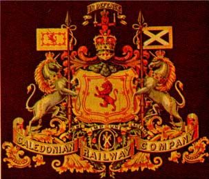 Coat of arms (crest) of Caledonian Railway