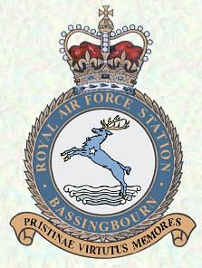 Coat of arms (crest) of the RAF Station Bassingbourne, Royal Air Force