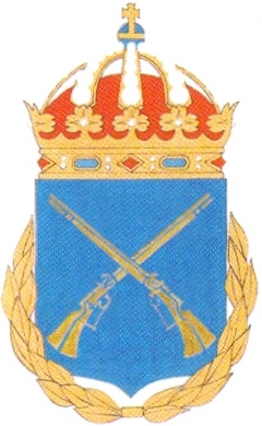 Coat of arms (crest) of the Battle School Center, Swedish Army