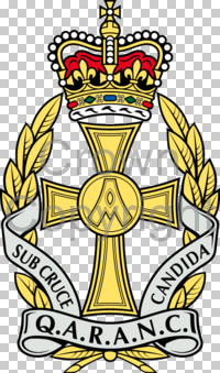 Coat of arms (crest) of the Queen Alexandra's Royal Army Nursing Corps, British Army