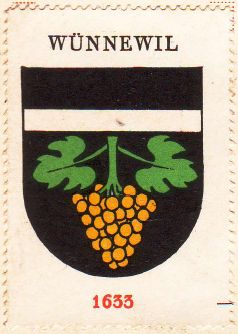Wappen von/Blason de Wünnewil-Flamatt