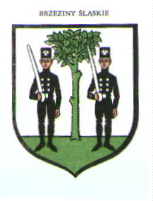 Arms of Brzeziny Śląskie