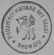 Siegel von Nowe Warpno