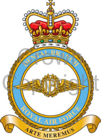 Coat of arms (crest) of Dental Branch, Royal Air Force