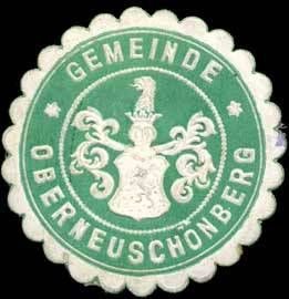 Wappen von Oberneuschönberg/Arms (crest) of Oberneuschönberg