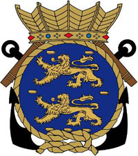 Coat of arms (crest) of the Zr.Ms. Friesland, Netherlands Navy
