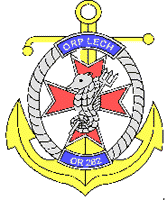 Coat of arms (crest) of the ORP Lech, Polish Navy