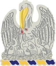 Coat of arms (crest) of Louisiana State Area Command, Louisiana Army National Guard