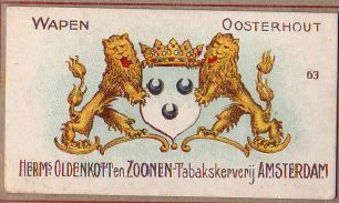 Wapen van Oosterhout/Coat of arms (crest) of Oosterhout
