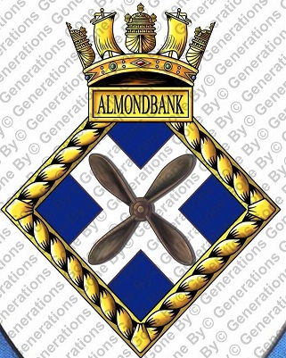 Coat of arms (crest) of the Royal Naval Aircraft Yard Almondbank, Royal Navy