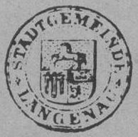 Siegel von Langenau (Württemberg)