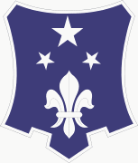 Coat of arms (crest) of 351st Infantry Regiment, US Army