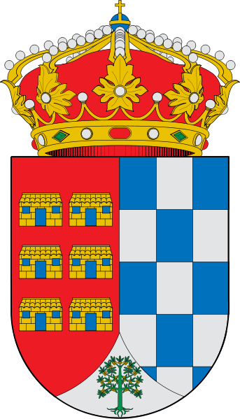 Escudo de Casares de las Hurdes/Arms (crest) of Casares de las Hurdes