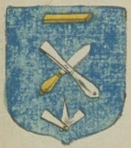 Arms (crest) of Cutlers in Paris