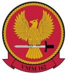 Coat of arms (crest) of the VMM-162 Golden Eagles, USMC