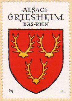 Blason de Griesheim-sur-Souffel