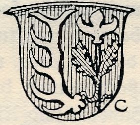 Arms (crest) of Johann Chrysostomus Hirschpeck