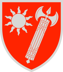 Arms of Eastern Territorial Administration Military Police, Ukraine