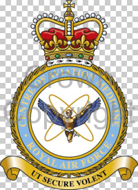 Coat of arms (crest) of the Centre of Aviation Medicine, Royal Air Force