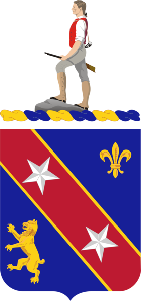 Coat of arms (crest) of 322nd (Infantry) Regiment, US Army