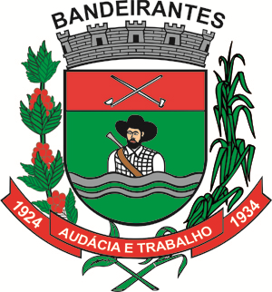 Arms (crest) of Bandeirantes (Paraná)