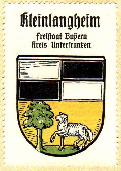 Wappen von Kleinlangheim/Coat of arms (crest) of Kleinlangheim