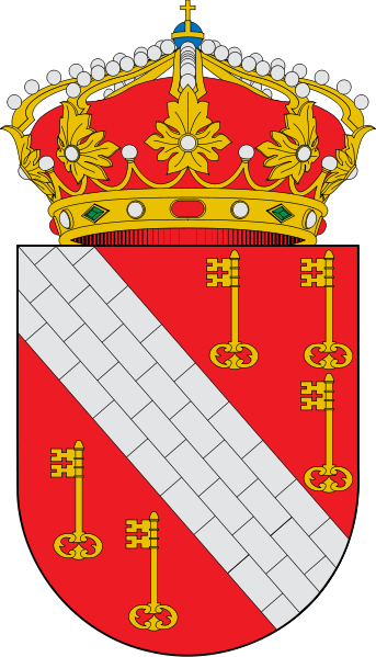 Escudo de Herguijuela (Cáceres)/Arms (crest) of Herguijuela (Cáceres)