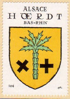 Blason de Hœrdt