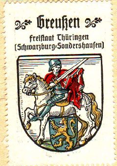 Wappen von Greussen/Coat of arms (crest) of Greussen