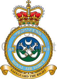 Coat of arms (crest) of the No 303 Signals Unit, Royal Air Force