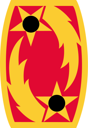 Coat of arms (crest) of 69th Air Defence Artillery Brigade, US Army