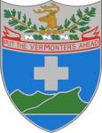 Coat of arms (crest) of 172nd Cavalry Regiment (formerly 172nd Armor and 172nd Infantry), Vermont Army National Guard