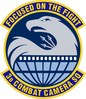 Coat of arms (crest) of the 3rd Combat Camera Squadron, US Air Force