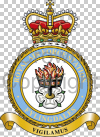 Coat of arms (crest) of RAF Station Fylingdales, Royal Air Force