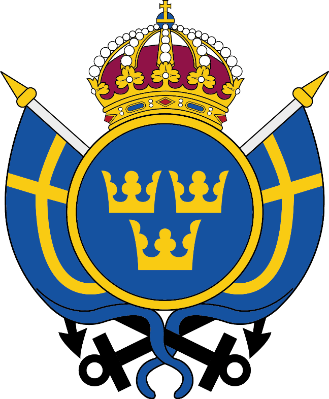 Coat of arms (crest) of the The Equipage Company, Naval Base in Karlskrona, Swedish Navy