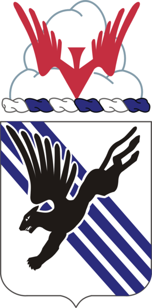 Coat of arms (crest) of the 505th Infantry Regiment, US Army