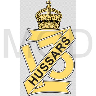 Coat of arms (crest) of the 13th Hussars, British Army