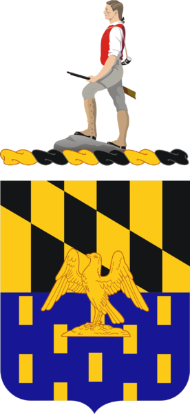 Coat of arms (crest) of the 313th (Infantry) Regiment, US Army
