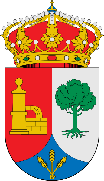 Escudo de Fuentepiñel/Arms of Fuentepiñel