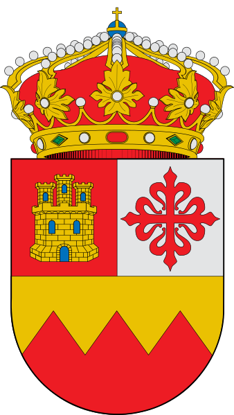 Escudo de Puebla de Don Rodrigo/Arms (crest) of Puebla de Don Rodrigo