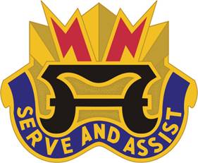 Coat of arms (crest) of 317th Quartermaster Battalion, US Army
