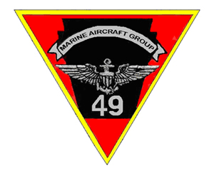 Coat of arms (crest) of the Marine Aircraft Group 49, USMC