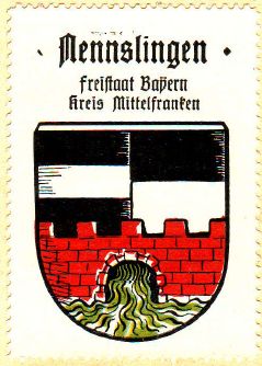 Wappen von Markt Nennslingen/Coat of arms (crest) of Markt Nennslingen