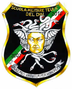 Coat of arms (crest) of the Course Del Din I 2007-2010, Military School Teulié, Italian Army